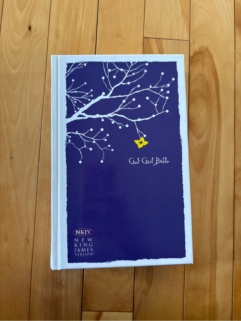 Bible for Girls Purple God Girls New King James Version Hardcover Book